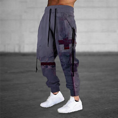 Men's Sweatpants Joggers Trousers Drawstring Elastic Waist 3D Print Graphic Prints Comfort Breathable Sports Outdoor Casual Daily Cotton Blend Terry Streetwear Stylish Black Grey Micro-elastic
Men's Sweatpants Joggers Trousers Drawstring Elastic Waist 3D Print Graphic Prints Comfort Breathable Sports Outdoor Casual Daily Cotton Blend Terry Streetwear Stylish Black Grey Micro-elastic