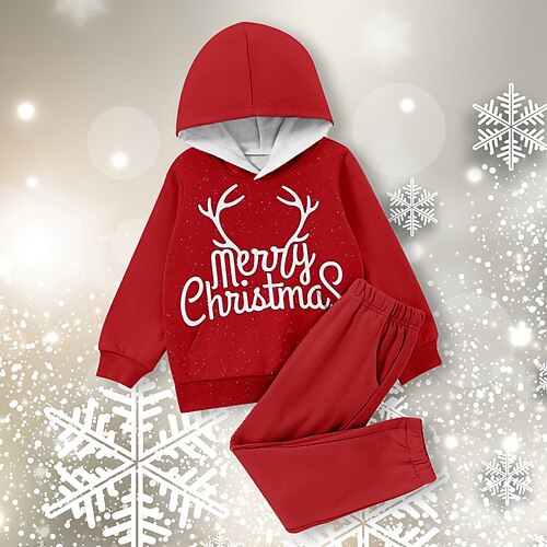 2 Pieces Kids Boys Christmas Hoodie & Pants HoodieSet Clothing Set Outfit Animal Letter Elk Long Sleeve Print Set Outdoor Sports Fashion Cool Winter Fall 3-12 Years Black Wine Khaki
2 Pieces Kids Boys Christmas Hoodie & Pants HoodieSet Clothing Set Outfit Animal Letter Elk Long Sleeve Print Set Outdoor Sports Fashion Cool Winter Fall 3-12 Years Black Wine Khaki