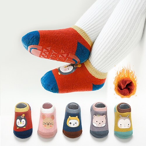 Toddler Unisex 3 Pairs Socks Blue Pink Yellow Solid Color Animal Print Winter Fall Sweet Home 1-4 Years
Toddler Unisex 3 Pairs Socks Blue Pink Yellow Solid Color Animal Print Winter Fall Sweet Home 1-4 Years