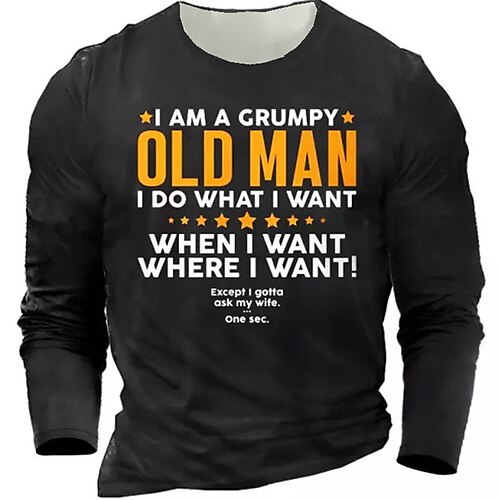 Men's T shirt Tee Letter Graphic Prints Crew Neck Black Army Green Navy Blue Gray 3D Print Outdoor Street Long Sleeve Print Clothing Apparel Basic Sports Designer Casual
Men's T shirt Tee Letter Graphic Prints Crew Neck Black Army Green Navy Blue Gray 3D Print Outdoor Street Long Sleeve Print Clothing Apparel Basic Sports Designer Casual