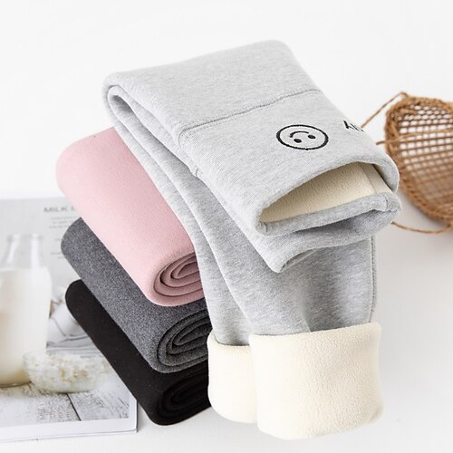 Baby Pige Fleece forede leggings Helfarve Aktiv udendørs 3-7 år Vinter Sort Lyserød Lysegrå
Baby Pige Fleece forede leggings Helfarve Aktiv udendørs 3-7 år Vinter Sort Lyserød Lysegrå