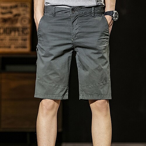 Men's Shorts Chino Shorts Bermuda shorts Work Shorts Pocket Plain Comfort Knee Length Casual Daily Holiday Streetwear Stylish Black Khaki Micro-elastic
Men's Shorts Chino Shorts Bermuda shorts Work Shorts Pocket Plain Comfort Knee Length Casual Daily Holiday Streetwear Stylish Black Khaki Micro-elastic