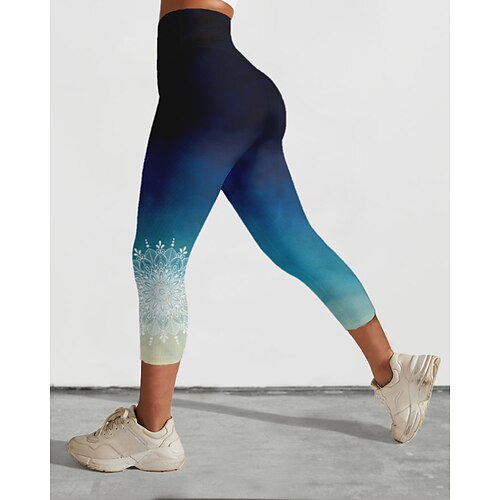 Women's Capri Leggings Workout Tights High Waist Tummy Control Butt Lift Color Gradient Purple Rosy Pink Sky Blue Yoga Fitness Gym Workout Sports Activewear High Elasticity / Athletic
Women's Capri Leggings Workout Tights High Waist Tummy Control Butt Lift Color Gradient Purple Rosy Pink Sky Blue Yoga Fitness Gym Workout Sports Activewear High Elasticity / Athletic