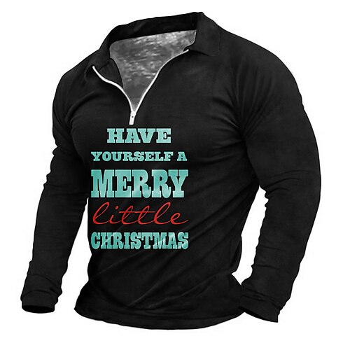 Men's Collar Polo Shirt Golf Shirt Letter Graphic Prints Turndown Green Black 3D Print Christmas Street Long Sleeve Zipper Print Clothing Apparel Fashion Designer Casual Soft
Men's Collar Polo Shirt Golf Shirt Letter Graphic Prints Turndown Green Black 3D Print Christmas Street Long Sleeve Zipper Print Clothing Apparel Fashion Designer Casual Soft