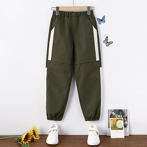 Kids Boys Pants Trousers Pocket Solid Color Comfort Pants School Basic Army Green Mid Waist
Kids Boys Pants Trousers Pocket Solid Color Comfort Pants School Basic Army Green Mid Waist