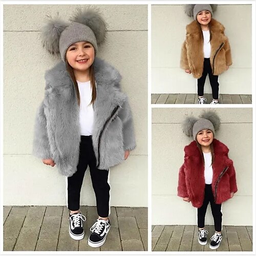 Bambino (1-4 anni) Da ragazza Cappotto in pelliccia sintetica Tinta unica Attivo Esterno Cappotto Capispalla 3-7 anni Inverno Cachi Rosso Grigio
Bambino (1-4 anni) Da ragazza Cappotto in pelliccia sintetica Tinta unica Attivo Esterno Cappotto Capispalla 3-7 anni Inverno Cachi Rosso Grigio