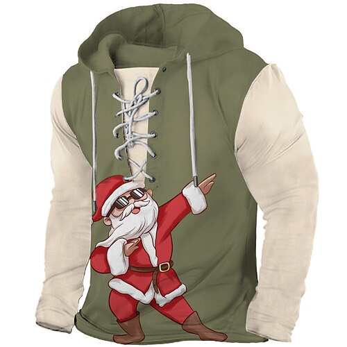 Inspired by Christmas Santa Claus Hoodie Anime Cartoon Anime Classic Street Style Hoodie For Men's Women's Unisex Adults' 3D Print 100% Polyester Casual Daily
Inspired by Christmas Santa Claus Hoodie Anime Cartoon Anime Classic Street Style Hoodie For Men's Women's Unisex Adults' 3D Print 100% Polyester Casual Daily