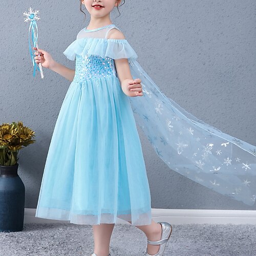Frozen Elsa Toddler Girls' Dress Star A Line Dress Dress Performance Crew Neck Sleeveless Active Dress 7-13 Years Winter Blue
Frozen Elsa Toddler Girls' Dress Star A Line Dress Dress Performance Crew Neck Sleeveless Active Dress 7-13 Years Winter Blue
