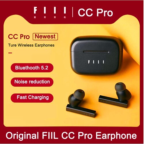 FIIL CC Pro noise-cancelling Bluetooth 5.2 Wireless TWS Hi-Fi headphones Sports in-ear headphones
FIIL CC Pro noise-cancelling Bluetooth 5.2 Wireless TWS Hi-Fi headphones Sports in-ear headphones