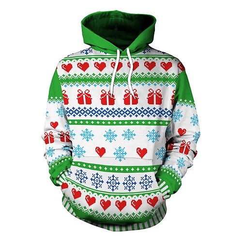Inspired by Christmas Reindeer Cosplay Costume Hoodie Pattern Graphic Hoodie For Men's Women's Unisex Adults' 3D Print 100% Polyester Casual Daily
Inspired by Christmas Reindeer Cosplay Costume Hoodie Pattern Graphic Hoodie For Men's Women's Unisex Adults' 3D Print 100% Polyester Casual Daily