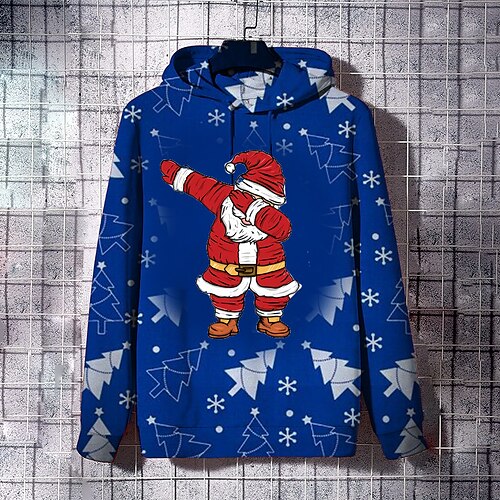 Men's Pullover Hoodie Sweatshirt Green Blue Purple Coffee Hooded Santa Claus Graphic Prints Print Christmas Daily Sports 3D Print Basic Streetwear Designer Spring Fall Clothing Apparel Hoodies
Men's Pullover Hoodie Sweatshirt Green Blue Purple Coffee Hooded Santa Claus Graphic Prints Print Christmas Daily Sports 3D Print Basic Streetwear Designer Spring Fall Clothing Apparel Hoodies