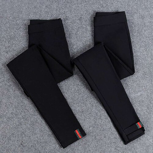 Women's Skinny Pants Trousers Patchwork Plain Classic Modern Regular Spring & Fall Black
Women's Skinny Pants Trousers Patchwork Plain Classic Modern Regular Spring & Fall Black
