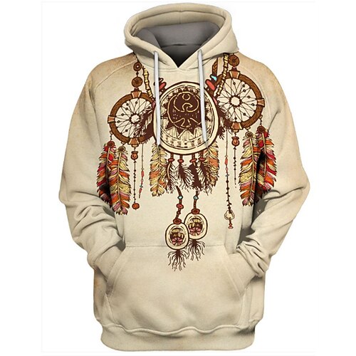 Men's Pullover Hoodie Sweatshirt Beige Hooded Tribal Graphic Prints Print Daily Sports 3D Print Basic Streetwear Designer Spring & Fall Clothing Apparel Hoodies Sweatshirts
Men's Pullover Hoodie Sweatshirt Beige Hooded Tribal Graphic Prints Print Daily Sports 3D Print Basic Streetwear Designer Spring & Fall Clothing Apparel Hoodies Sweatshirts