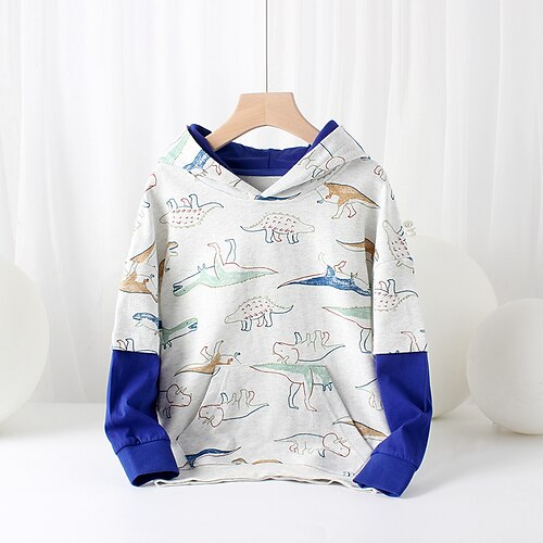 Kids Boys Hoodie Pullover Dinosaur Long Sleeve Pocket Children Top School Hoodie Fashion Daily Gray Winter 7-13 Years
Kids Boys Hoodie Pullover Dinosaur Long Sleeve Pocket Children Top School Hoodie Fashion Daily Gray Winter 7-13 Years