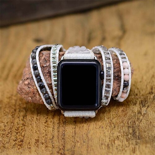 1 PCS Smart Watch Band Compatible with Apple iWatch 38/40/41mm 42/44/45/49mm Ultra Series 8 7 6 5 4 3 2 1 SE Handmade Braided Rope for iWatch Smartwatch Strap Wristband Fabric Christmas Gift Handmade
1 PCS Smart Watch Band Compatible with Apple iWatch 38/40/41mm 42/44/45/49mm Ultra Series 8 7 6 5 4 3 2 1 SE Handmade Braided Rope for iWatch Smartwatch Strap Wristband Fabric Christmas Gift Handmade