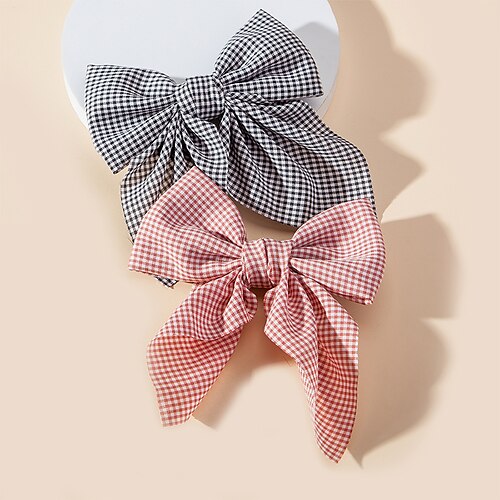 2 Pieces Toddler Girls' Sweet Daily Houndstooth Mixed Color Hair Accessories Black
2 Pieces Toddler Girls' Sweet Daily Houndstooth Mixed Color Hair Accessories Black