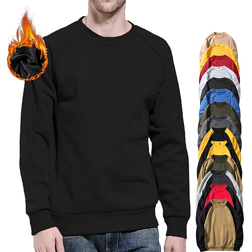 Men's Sweatshirt Black & Yellow Yellow & Black Red & Black Green Black Round Neck Solid Color Casual Daily Holiday Streetwear Casual Winter Fall Clothing Apparel Hoodies Sweatshirts Long Sleeve
Men's Sweatshirt Black & Yellow Yellow & Black Red & Black Green Black Round Neck Solid Color Casual Daily Holiday Streetwear Casual Winter Fall Clothing Apparel Hoodies Sweatshirts Long Sleeve