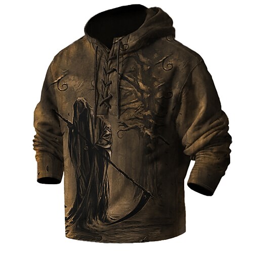 Men's Pullover Hoodie Sweatshirt Pullover Green Blue Brown Hooded Ghost Graphic Prints Lace up Print Casual Daily Sports 3D Print Basic Streetwear Designer Spring Fall Clothing Apparel Hoodies
Men's Pullover Hoodie Sweatshirt Pullover Green Blue Brown Hooded Ghost Graphic Prints Lace up Print Casual Daily Sports 3D Print Basic Streetwear Designer Spring Fall Clothing Apparel Hoodies