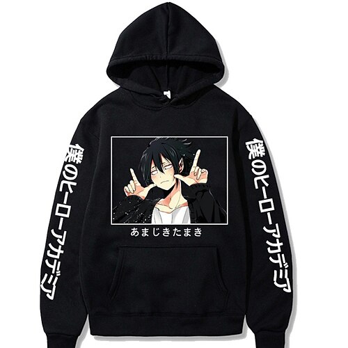 Inspired by My Hero Academia Hoodie Cartoon Manga Anime Front Pocket Graphic Hoodie For Men's Women's Unisex Adults' Hot Stamping 100% Polyester
Inspired by My Hero Academia Hoodie Cartoon Manga Anime Front Pocket Graphic Hoodie For Men's Women's Unisex Adults' Hot Stamping 100% Polyester