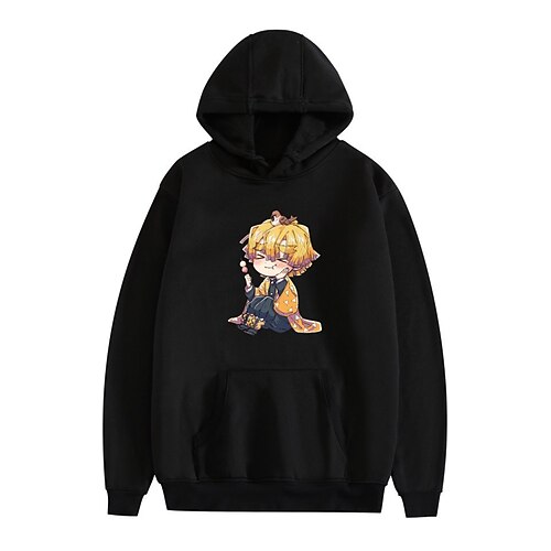 Inspired by Demon Slayer Agatsuma Zenitsu Hoodie Cartoon Manga Anime Front Pocket Graphic Hoodie For Men's Women's Unisex Adults' Hot Stamping 100% Polyester Casual Daily
Inspired by Demon Slayer Agatsuma Zenitsu Hoodie Cartoon Manga Anime Front Pocket Graphic Hoodie For Men's Women's Unisex Adults' Hot Stamping 100% Polyester Casual Daily