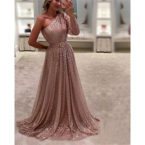 Women's Party Dress Cocktail Dress Swing Dress Long Dress Maxi Dress Pink Sleeveless Pure Color Mesh Spring Summer One Shoulder Romantic Evening Party 2022 S M L XL
Women's Party Dress Cocktail Dress Swing Dress Long Dress Maxi Dress Pink Sleeveless Pure Color Mesh Spring Summer One Shoulder Romantic Evening Party 2022 S M L XL