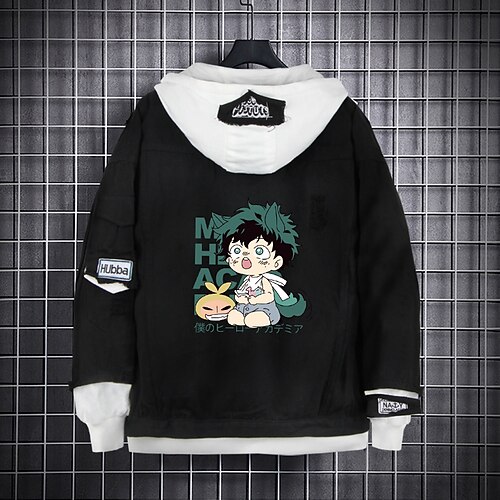My Hero Academia Todoroki Shoto Bakugou Katsuki Couverture Anime Dessin Animé Manga Animé Veste en jean Harajuku Kawaii Manteau Pour Homme Femme Unisexe Adulte Estampage à chaud Toile de jean
My Hero Academia Todoroki Shoto Bakugou Katsuki Couverture Anime Dessin Animé Manga Animé Veste en jean Harajuku Kawaii Manteau Pour Homme Femme Unisexe Adulte Estampage à chaud Toile de jean