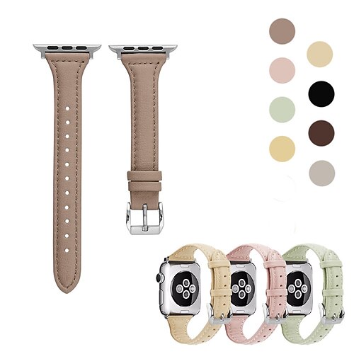 1PC Smart Watch Band Compatible with Apple iWatch Apple Watch Ultra 49mm Series 8/7/6/5/4/3/2/1 / SE Leather Loop for iWatch Smartwatch Strap Wristband Genuine Leather Adjustable Breathable Quick
1PC Smart Watch Band Compatible with Apple iWatch Apple Watch Ultra 49mm Series 8/7/6/5/4/3/2/1 / SE Leather Loop for iWatch Smartwatch Strap Wristband Genuine Leather Adjustable Breathable Quick