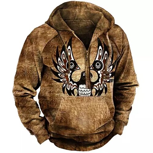Men's Pullover Full Zip Hoodie Brown Hooded Animal Graphic Prints Zipper Print Casual Daily Sports 3D Print Basic Streetwear Designer Spring & Fall Clothing Apparel Hoodies Sweatshirts
Men's Pullover Full Zip Hoodie Brown Hooded Animal Graphic Prints Zipper Print Casual Daily Sports 3D Print Basic Streetwear Designer Spring & Fall Clothing Apparel Hoodies Sweatshirts