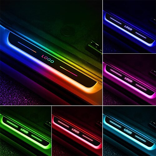 OTOLAMPARA 50W Free Customization Wiring-Free LED Car Door Lights Logo Car Pedal Pathway Light IP67 Waterproof 7 Preset Lighting Colors Auto-Sensing Wireless Car Door Welcome Courtesy Light
OTOLAMPARA 50W Free Customization Wiring-Free LED Car Door Lights Logo Car Pedal Pathway Light IP67 Waterproof 7 Preset Lighting Colors Auto-Sensing Wireless Car Door Welcome Courtesy Light