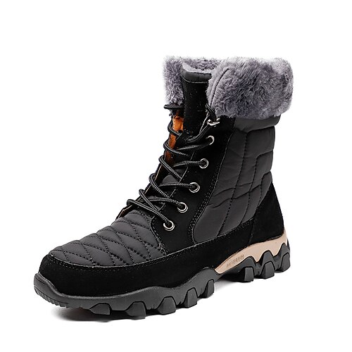 Men's Boots Snow Boots Winter Boots Fleece lined Casual British Daily Denim Warm Booties / Ankle Boots Wine Black Gray Winter Fall
Men's Boots Snow Boots Winter Boots Fleece lined Casual British Daily Denim Warm Booties / Ankle Boots Wine Black Gray Winter Fall