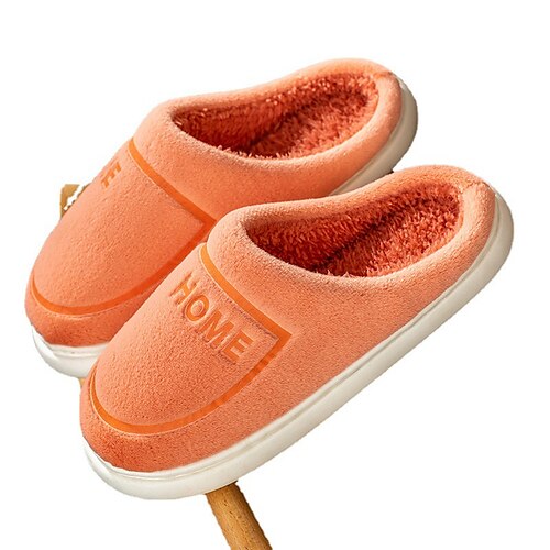 Women's Slippers Home House Slippers Fleece Slippers Memory Foam Slippers Winter Flat Heel Round Toe Casual Polyester Loafer Solid Color Yellow Orange White
Women's Slippers Home House Slippers Fleece Slippers Memory Foam Slippers Winter Flat Heel Round Toe Casual Polyester Loafer Solid Color Yellow Orange White