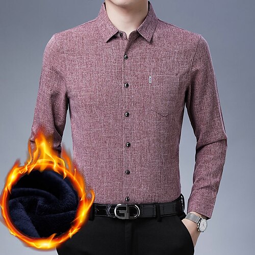 Men's Shirt Solid Colored Turndown Black Blue Khaki Dusty Blue Royal Blue Work Casual Long Sleeve Button-Down Clothing Apparel Basic Fashion Streetwear
Men's Shirt Solid Colored Turndown Black Blue Khaki Dusty Blue Royal Blue Work Casual Long Sleeve Button-Down Clothing Apparel Basic Fashion Streetwear