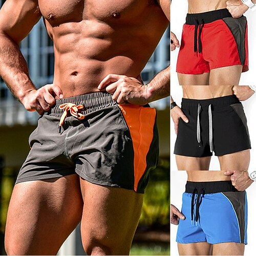 Men's Swim Shorts Swim Trunks Board Shorts Drawstring Elastic Waist Stripe Cycling Breathable Short Daily Beach Bathing Casual / Sporty Athleisure Black / White BlackGrey Micro-elastic
Men's Swim Shorts Swim Trunks Board Shorts Drawstring Elastic Waist Stripe Cycling Breathable Short Daily Beach Bathing Casual / Sporty Athleisure Black / White BlackGrey Micro-elastic