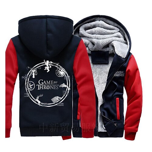 Game of Thrones / Il trono di spade Jon Snow Felpa con cappuccio Anime Soprabiti Manga Grafica Soprabiti Per Per uomo Per donna Unisex Per adulto Stampa a caldo 100% poliestere Casual / quotidiano
Game of Thrones / Il trono di spade Jon Snow Felpa con cappuccio Anime Soprabiti Manga Grafica Soprabiti Per Per uomo Per donna Unisex Per adulto Stampa a caldo 100% poliestere Casual / quotidiano