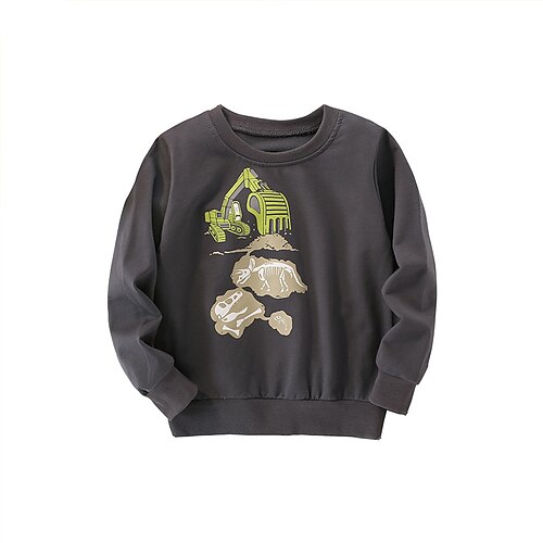 Toddler Boys Sweatshirt Pullover Cartoon Long Sleeve Children Top Outdoor Sweatshirt Cool Dark Grey Winter 7-13 Years
Toddler Boys Sweatshirt Pullover Cartoon Long Sleeve Children Top Outdoor Sweatshirt Cool Dark Grey Winter 7-13 Years