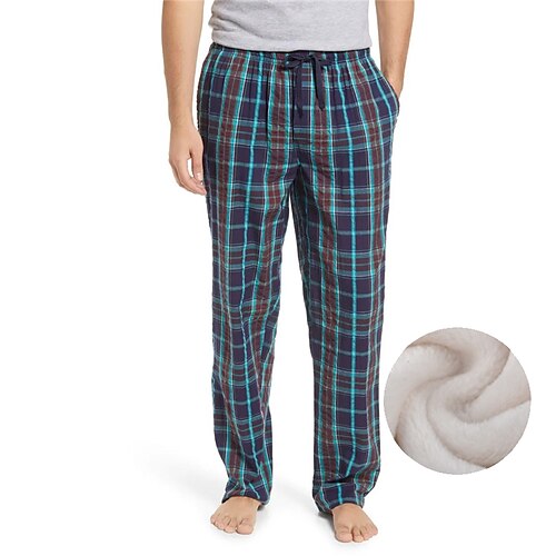 Men's Loungewear Flannel Pajama Pants Lounge Pants Grid / Plaid Warm Soft Home Bed Spa Flannel Warm Pocket Elastic Waist Winter Blue Royal Blue
Men's Loungewear Flannel Pajama Pants Lounge Pants Grid / Plaid Warm Soft Home Bed Spa Flannel Warm Pocket Elastic Waist Winter Blue Royal Blue