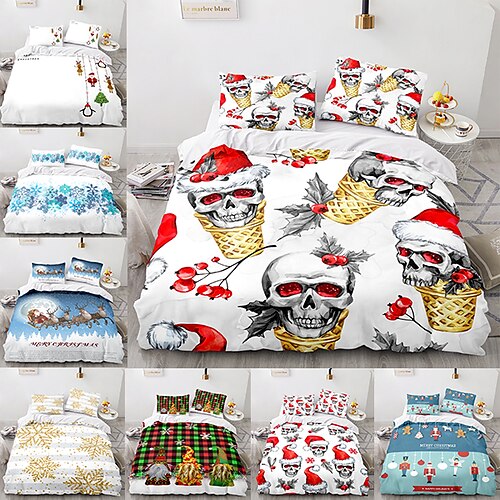 Duvet Cover Set Boy Gife For Kid Gife 2/3 Piece Bedding Set with 1 or 2 Pillowcase(Single Twin only 1pcs)Merry Christmas New Year Gift Skull
Duvet Cover Set Boy Gife For Kid Gife 2/3 Piece Bedding Set with 1 or 2 Pillowcase(Single Twin only 1pcs)Merry Christmas New Year Gift Skull