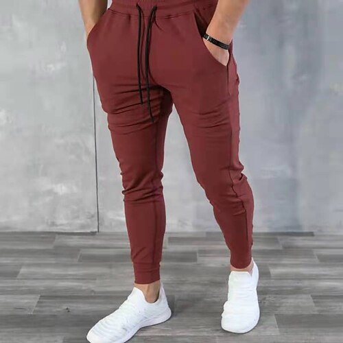 Men's Joggers Sweatpants Drawstring Zipper Pocket Bottoms Athleisure Winter Breathable Soft Sweat wicking Fitness Basketball Running Sportswear Activewear Solid Colored White Black Blue
Men's Joggers Sweatpants Drawstring Zipper Pocket Bottoms Athleisure Winter Breathable Soft Sweat wicking Fitness Basketball Running Sportswear Activewear Solid Colored White Black Blue