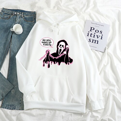 Inspired by Halloween Ghost Hoodie Print Front Pocket Graphic Hoodie For Men's Women's Unisex Adults' Hot Stamping 100% Polyester Casual Daily
Inspired by Halloween Ghost Hoodie Print Front Pocket Graphic Hoodie For Men's Women's Unisex Adults' Hot Stamping 100% Polyester Casual Daily