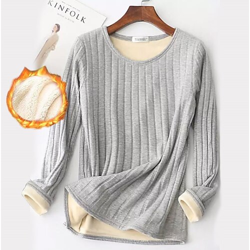 Women's Plus Size Tops Blouse Plain Long Sleeve Crew Neck Casual Modern Daily Vacation Cotton Winter Fall Light Grey
Women's Plus Size Tops Blouse Plain Long Sleeve Crew Neck Casual Modern Daily Vacation Cotton Winter Fall Light Grey