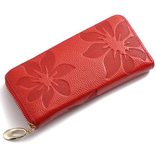 Women's Wallet Credit Card Holder Wallet Nappa Leather Zipper Embroidery Floral Print Vintage Daily Sea Blue Big red Bright yellow naturals
Women's Wallet Credit Card Holder Wallet Nappa Leather Zipper Embroidery Floral Print Vintage Daily Sea Blue Big red Bright yellow naturals