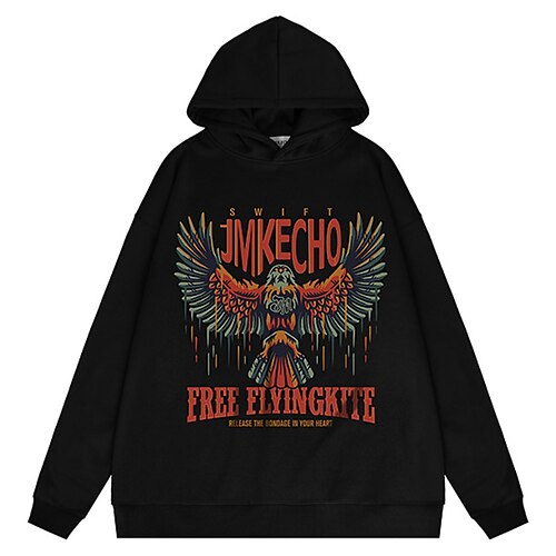 Inspired by Punk Gothic Immortal birds Hoodie Cartoon Manga Anime Graphic Hoodie For Men's Women's Unisex Adults' Hot Stamping 100% Polyester
Inspired by Punk Gothic Immortal birds Hoodie Cartoon Manga Anime Graphic Hoodie For Men's Women's Unisex Adults' Hot Stamping 100% Polyester