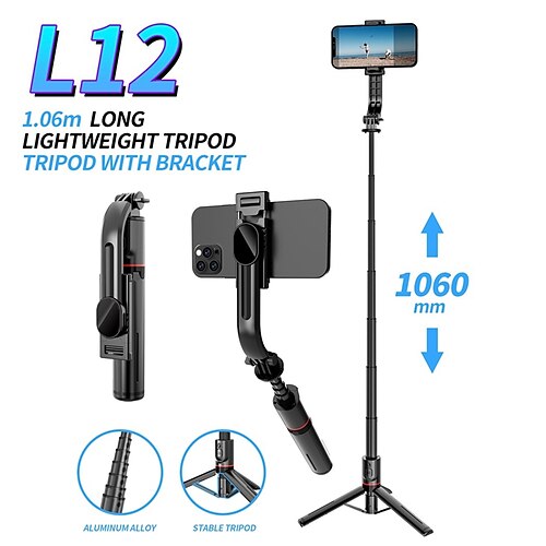Portable 40 Inch Selfie Stick Phone Tripod with Wireless Remote Shutter Compatible with iPhone 14 13 12 11 pro Xs Max Xr X 8 7 6 Plus, Android Samsung Smartphone
Portable 40 Inch Selfie Stick Phone Tripod with Wireless Remote Shutter Compatible with iPhone 14 13 12 11 pro Xs Max Xr X 8 7 6 Plus, Android Samsung Smartphone
