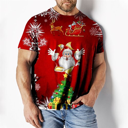 Per uomo Plus Size maglietta Grande e alto Pop art Girocollo Manica corta Primavera estate Essenziale Di tendenza Streetwear Comodo Informale Sport Top
Per uomo Plus Size maglietta Grande e alto Pop art Girocollo Manica corta Primavera estate Essenziale Di tendenza Streetwear Comodo Informale Sport Top