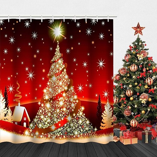 Christmas Shower Curtain Decorating The Christmas Tree Print Modern Polyester Processing Waterproof Bathroom Shower Curtain Hook
Christmas Shower Curtain Decorating The Christmas Tree Print Modern Polyester Processing Waterproof Bathroom Shower Curtain Hook