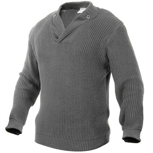 Men's Sweater Pullover Sweater Jumper Ribbed Knit Cropped Knitted Solid Color Stand Collar Keep Warm Modern Contemporary Work Daily Wear Clothing Apparel Fall & Winter Brown Blue S M L
Men's Sweater Pullover Sweater Jumper Ribbed Knit Cropped Knitted Solid Color Stand Collar Keep Warm Modern Contemporary Work Daily Wear Clothing Apparel Fall & Winter Brown Blue S M L