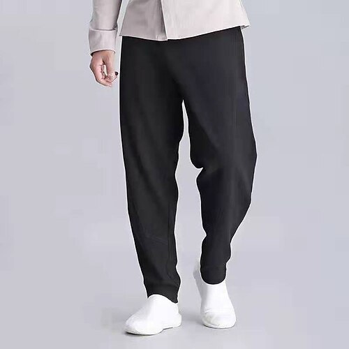 Men's Fleece Pants Sweatpants Winter Pants Trousers Pocket Drawstring Elastic Waist Solid Color Comfort Warm Casual Daily Going out Streetwear Stylish Black Khaki Micro-elastic
Men's Fleece Pants Sweatpants Winter Pants Trousers Pocket Drawstring Elastic Waist Solid Color Comfort Warm Casual Daily Going out Streetwear Stylish Black Khaki Micro-elastic