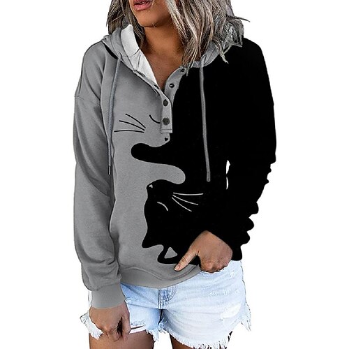 9301#amazon wish autumn and winter new loose fashion cat print long-sleeved hooded door tube casual sweater
9301#amazon wish autumn and winter new loose fashion cat print long-sleeved hooded door tube casual sweater