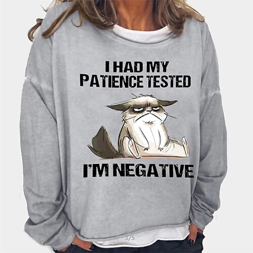 Women's Plus Size Tops Pullover Sweatshirt Active Streetwear Animal Cat Print Long Sleeve Crew Neck Vintage Casual Holiday Daily Vacation Rayon Winter Fall Black Purple
Women's Plus Size Tops Pullover Sweatshirt Active Streetwear Animal Cat Print Long Sleeve Crew Neck Vintage Casual Holiday Daily Vacation Rayon Winter Fall Black Purple