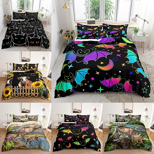 Colorful Tie Dye Duvet Cover Set Boho Hippie Bedding Set Rainbow Tie Dyed Comforter Cover Queen 3 Pieces for Kids Teens Adults 1
Colorful Tie Dye Duvet Cover Set Boho Hippie Bedding Set Rainbow Tie Dyed Comforter Cover Queen 3 Pieces for Kids Teens Adults 1
